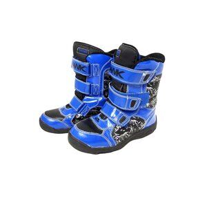 Tony Hawk Boy's Thermolite Boots Blue / Black/Silver - Winter/ Snow - Sz 6